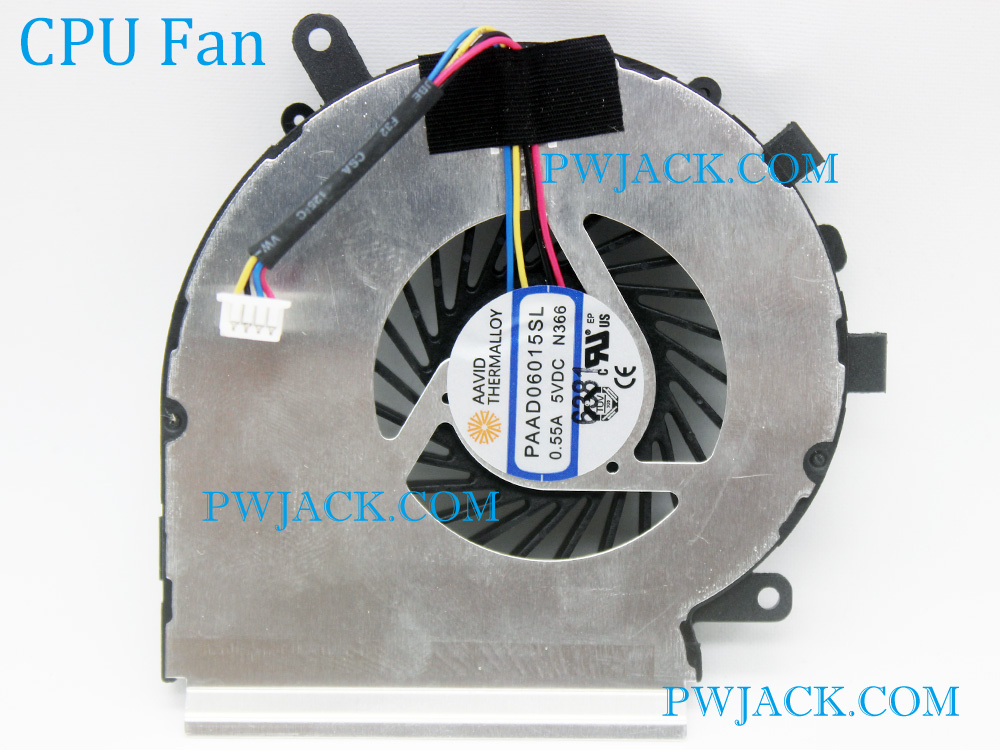 (image for) MSI GE62MVR 7RG CPU GPU Fan Assembly MS-16JC